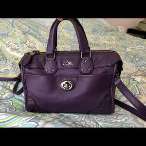Coach rhyder 24 satchel/crossbody